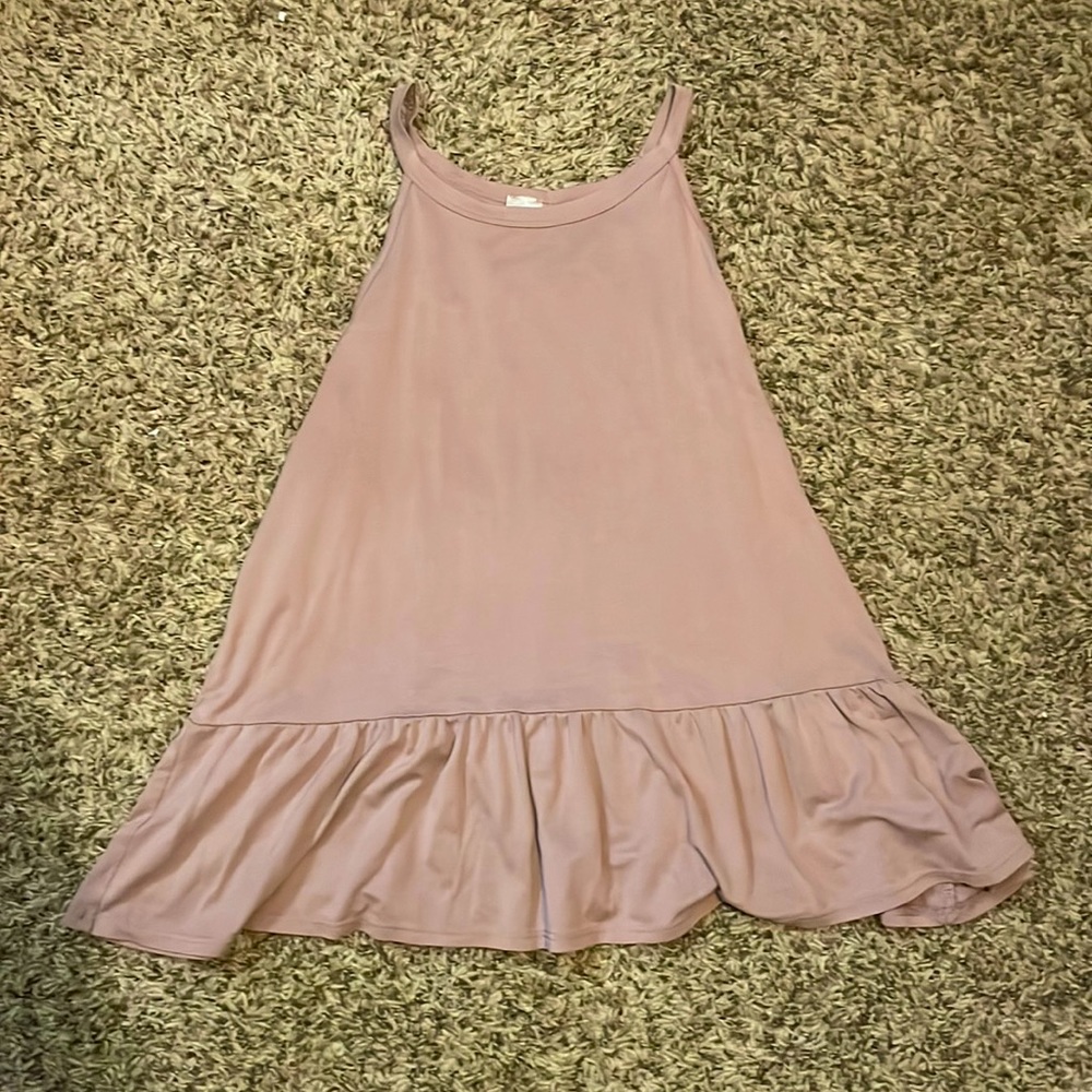 Lavender flare tank